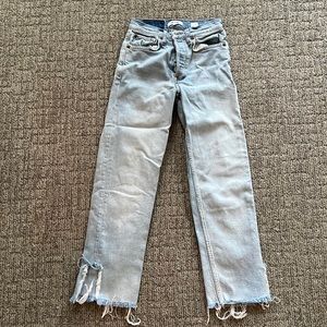 Stovepipe jeans